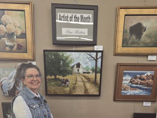 Artist shares heartfelt views in acrylics, oils