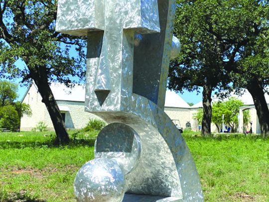 A 10-foot sculpture by Ukrainian sculptor Serge Mozhnevsky was the first commissioned sculpture at the Museo Benini, which now features 52 sculptures on the trails. Contributed photos