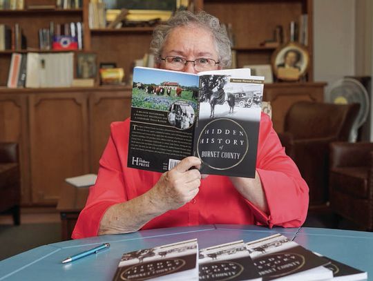 Author with deep Burnet County roots to speak to HLDW