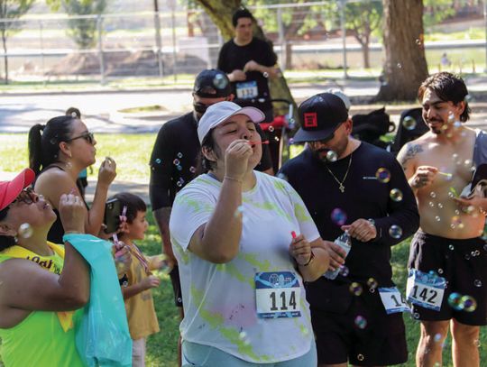 Community gets moving for Agape 5k