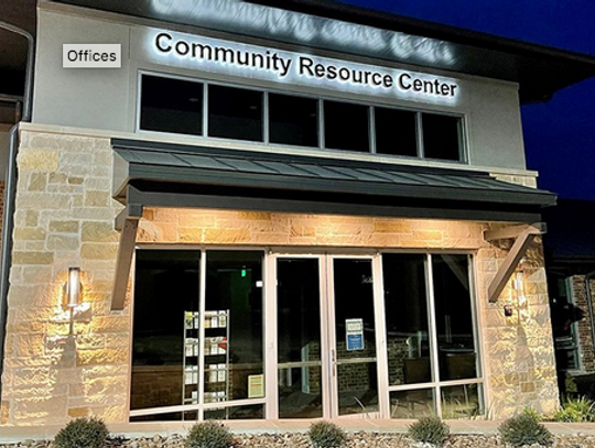 The Community Resource Center, with its main location pictured here in Marble Falls, is once again extending its reach with plans for a once-a-week operation in Granite Shoals. Contributed photo