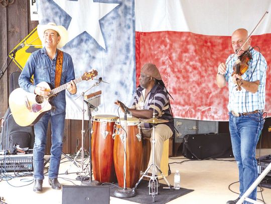 The music festival, co-hosted by john Arthur martinez (left), is a full-blown cultural experience that's free, fam - ily-friendly and filled with unforgettable performances. Contributed photo