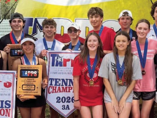 Flames netters win two more TAPPS state titles
