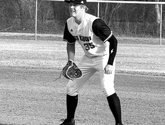 Spencer Kenney competed well before a suffering a season-ending injury that coaches believe happened before the start of the baseball season. Contributed photo