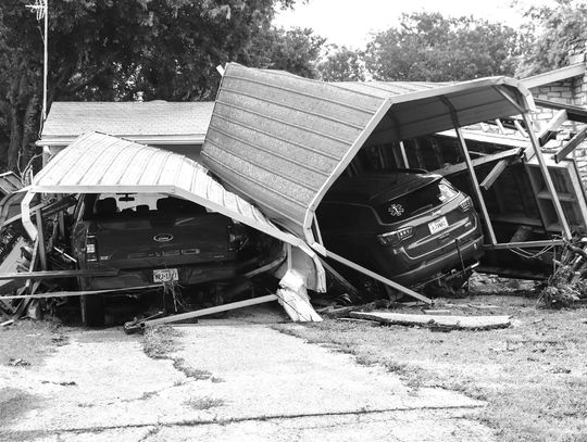 Flash flooding washes away family’s home