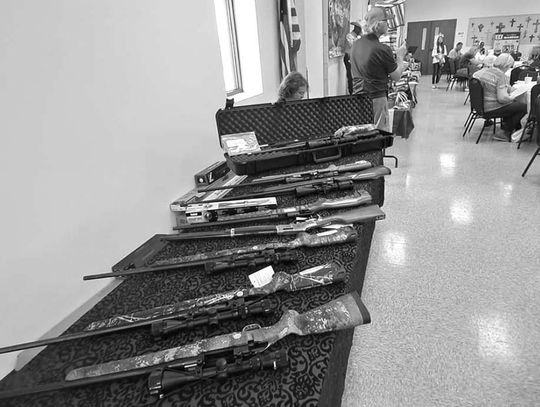 File photo Freedom Feast features silent and live auc - tions for firearms and mer - chandise as well as brisket, pork, sau - sage and more.