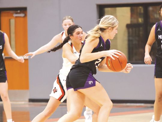 Marble Falls senior Kylie Roberts was named to the all-tournament team.