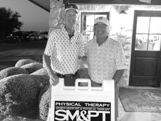 1st Flight  1st place winners are Sonny Hurtado and Mike Callahan. Not pictured are 2nd place winners Rick Shelton and Jim Bowen. Contributed photos