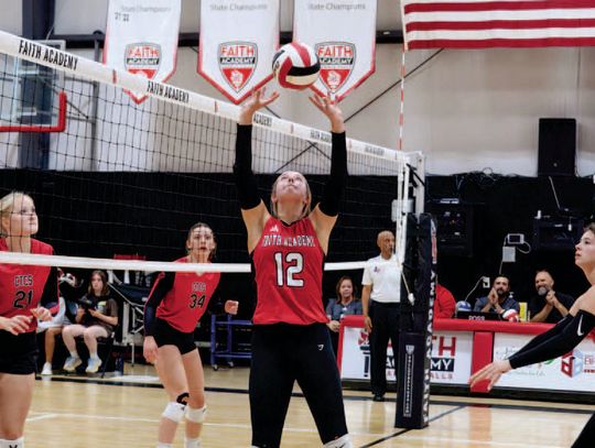 Lady Flames volleyball team falls short in district opener