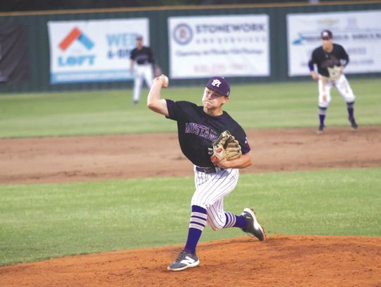 Freshman pitcher Crawford Mattox filled the role of closer beautifully. Photos by Jennifer Fierro/TexasChalkTalk.com