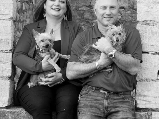 Annie and Tony Wooten guide clients through the loss of a pet at Pet Passages. Contributed photos