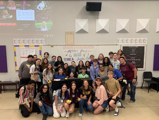 MFHS choir members will participate in the Texas Music Educators Association conference in February 2025. Only eight high school choirs were selected. Contributed photo