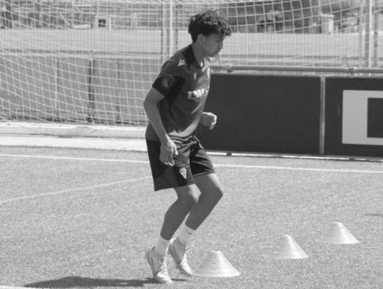 Part of being a great soccer player is having great footwork, a task Marco Almazan didn't take lightly. Contributed photo