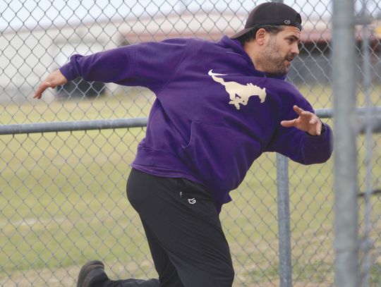 Another one of Richard Scales' roles was serving as the track and field program's