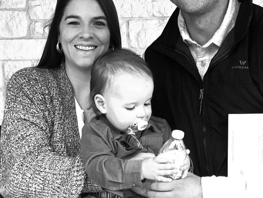 Ryan Craven (right) is the new Marble Falls High School boys soccer head coach, which means continuing to be apart of Marble Falls Independent School District with his wife, Amanda, who is a teacher at Marble Falls High School and their son Brooks. Contributed photo