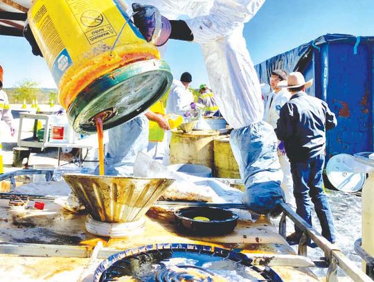 Burnet County residents have a chance to dispose of household hazardous waste, including old oil. The free collection is Oct. 19. File photo