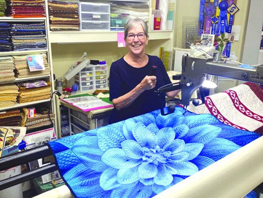 What comes first  the pattern or the fabric? Longarm