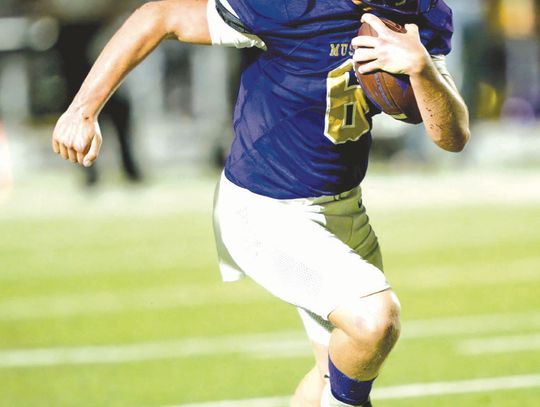 Senior quarterback Colton Minor and the Mustangs will take a bye Friday, Oct. 25. Photos by Stennis Shotts