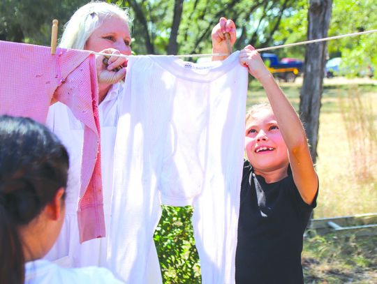 Residents young and old got a glimpse of how pioneers lived during Fort Croghan Day Oct. 12. Find more photos on Page 2B. Martelle Luedecke/Luedecke Photography
