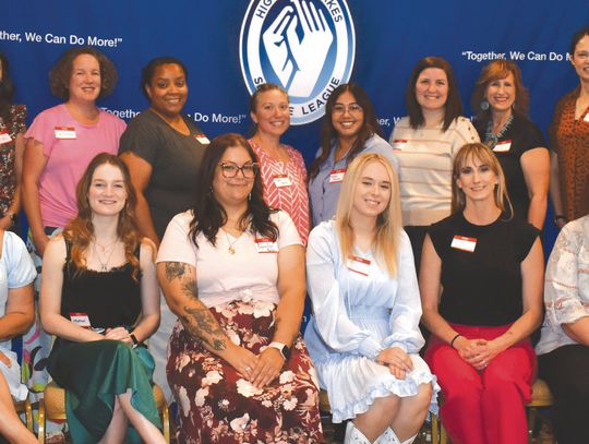 Contributed photo Pictured, front row from left, are Elizabeth Hethera, Jennifer Schuetz, Madison Owens, Jennifer Busby, Nichole Ritchie, Emily Mendoza, Kate Jackson and Nichole Tryba; and back row from left, are AshLee Schoepf, Mariah Aguilar, Liz Dickson, Etta Pearl Torns, Crystal Perez,...