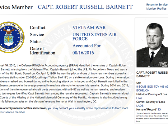 Speaker to share decades-long search for Vietnam veteran