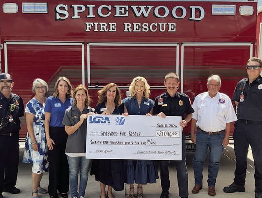 Spicewood firefighters to buy gear with LCRA grant