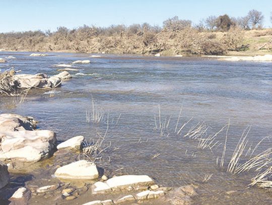 At the Llano River (Castell), rainbow trout stocking was scheduled for Dec. 3. Contributed photos