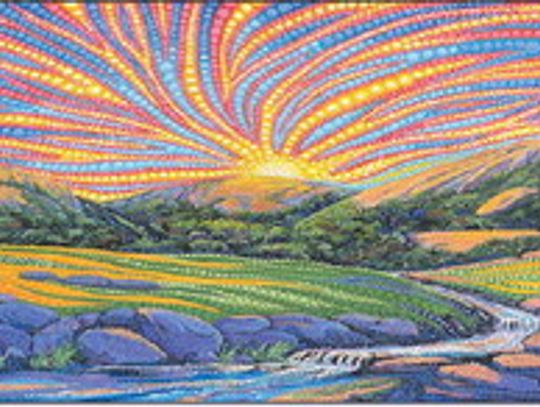 Contributed photo The event features original paintings, Giclee canvas prints at a 20% discount, posters, quilts and art quilts as well as Ira Kennedy fabric panels.