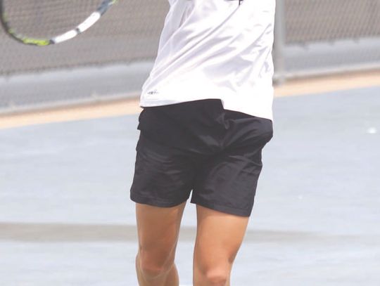 Photos by Jennifer Fierro/TexasChalkTalk. com Cooper Womack continues his onslaught in boys singles as he adds another tournament championship in boys singles. Womack keeps playing with an incredible focus that leads to feats.