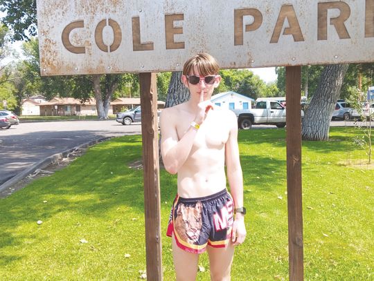 Marble Falls senior runner Tyler Hamblin spent a week in Alamosa, Colo., where he met and trained with other like-minded athletes and learned how to take better care of his body so he can perform at the high level he wants. Contributed photos