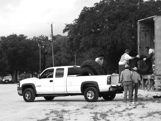 The collection will include automobile tires (24” or less) with no rims. File photo