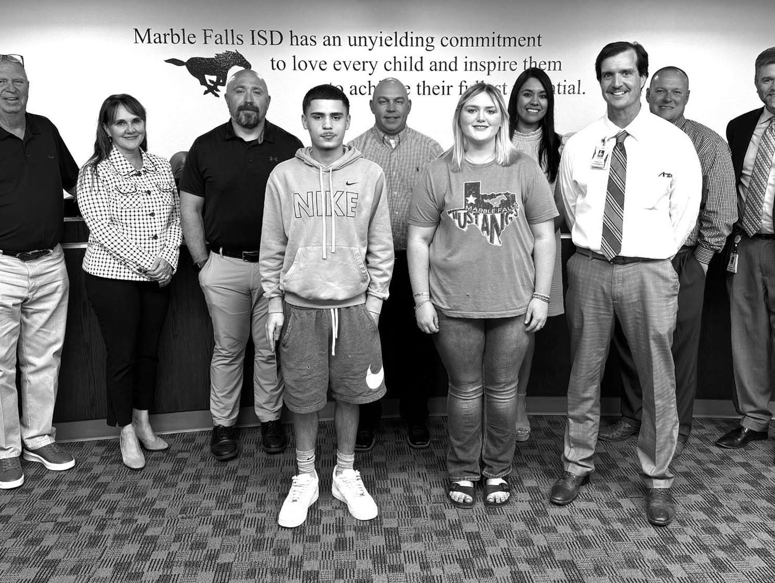 Marble Falls ISD celebrates students staff