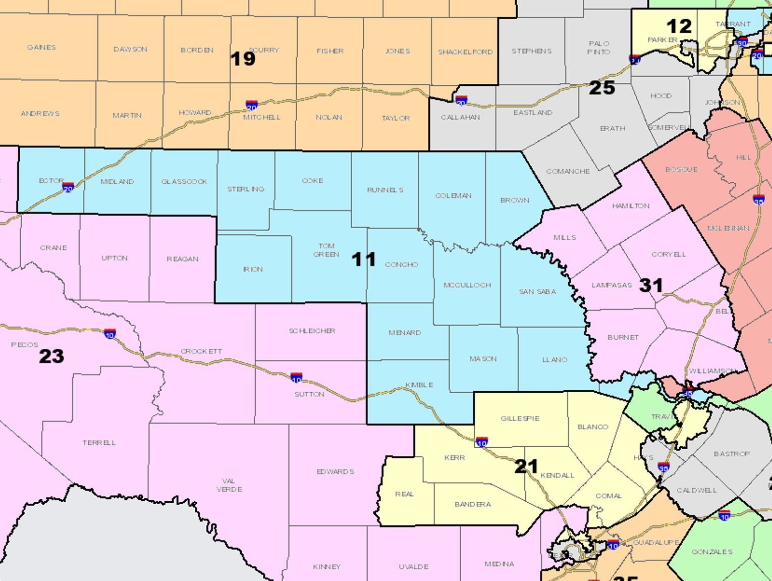 U.S. District 11 expands into Burnet County