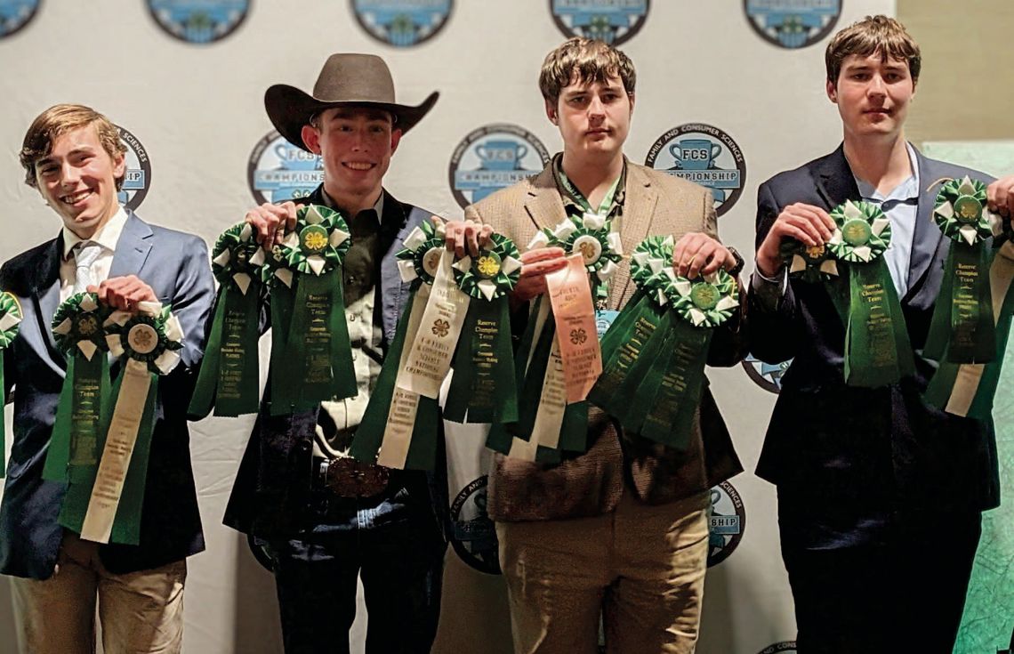 4-H team earns top spots on state, national level