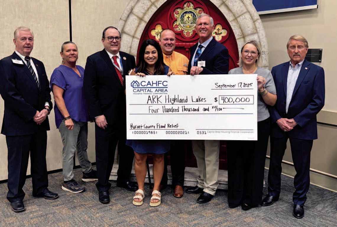 Ark of Highland Lakes receives $400K donation
