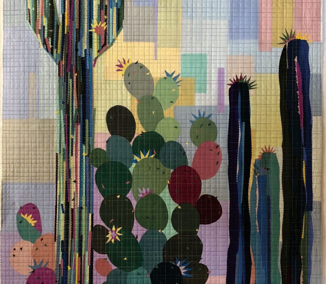 Artist will share collage techniques with quilters