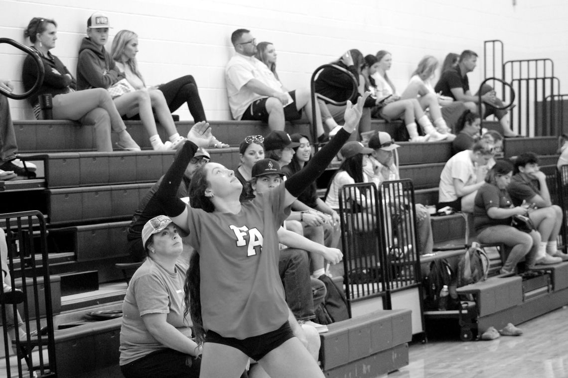 Junior Bosley Kuker is expected to help anchor the back row of defensive specialists this season for the Lady Flames. Photos by Jennifer Fierro/TexasChalkTalk.com