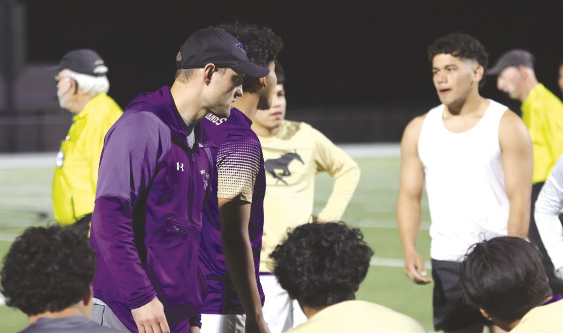 Brandon Guevara's goal against Austin Achieve ensured the Mustangs earned their first 2025 victory.