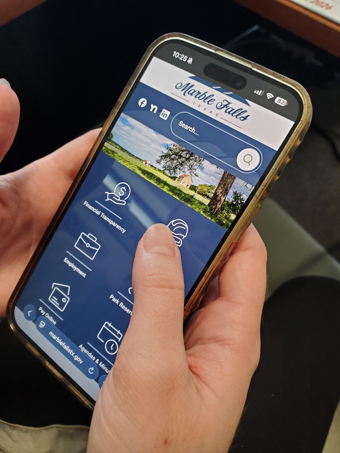 City connecting with community via texts