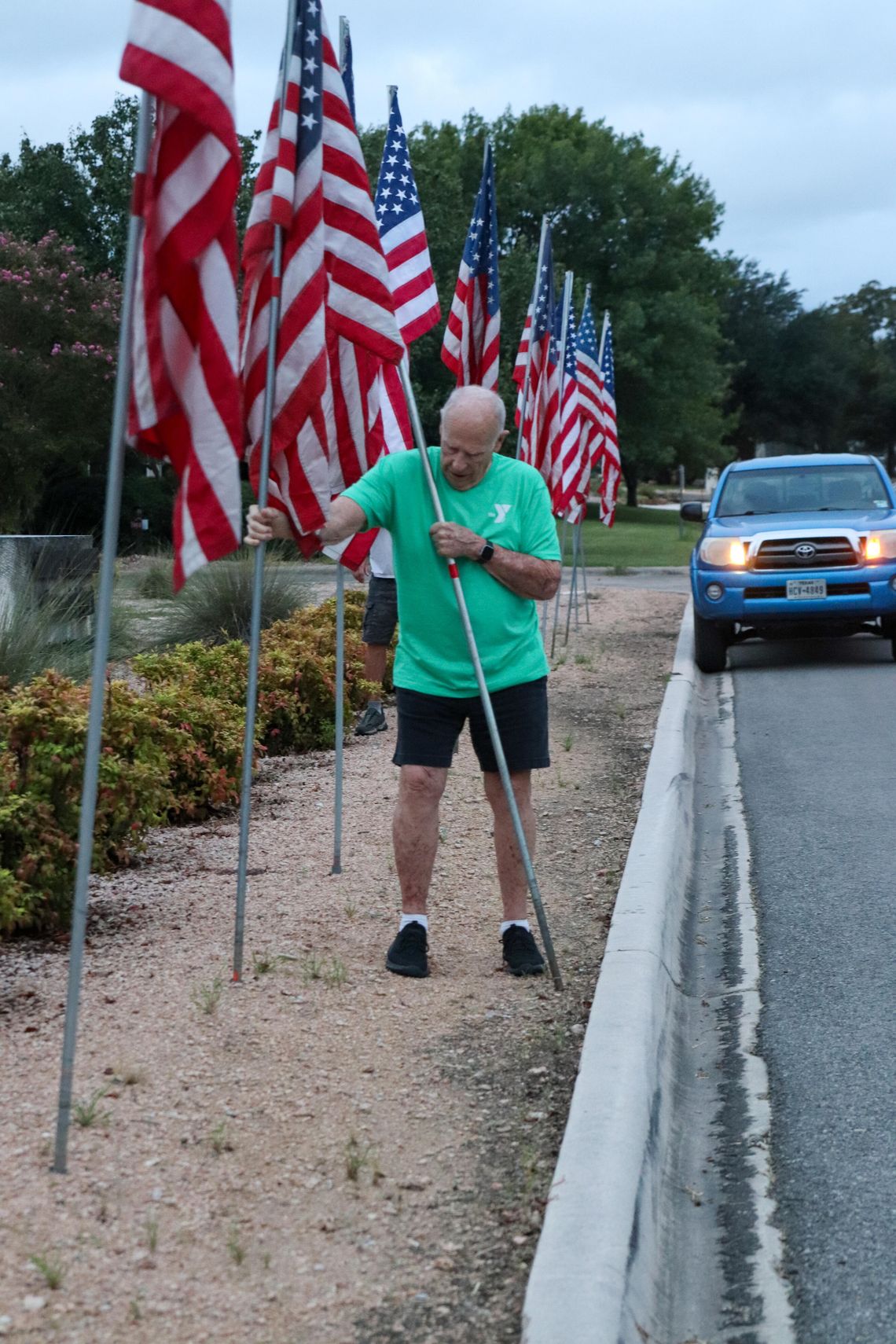 Community Flag Display project to kindle patriotism Community Flag Display project to kindle patriotism