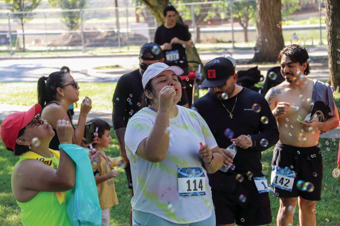 Community gets moving for Agape 5k