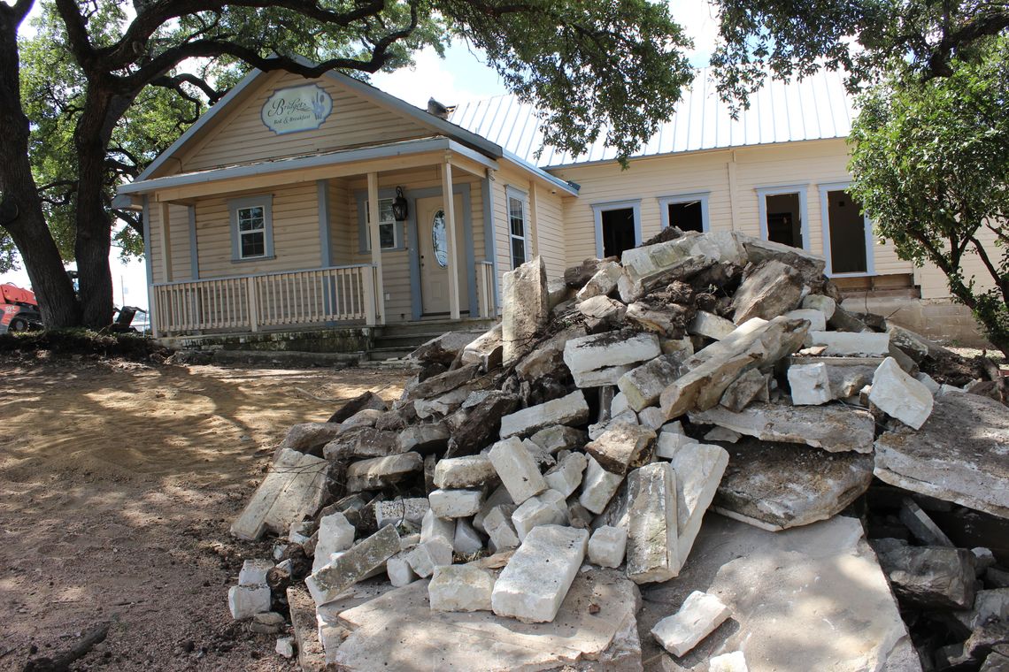 On Sept. 24, a demolition crew tore down the house and began clearing the land.