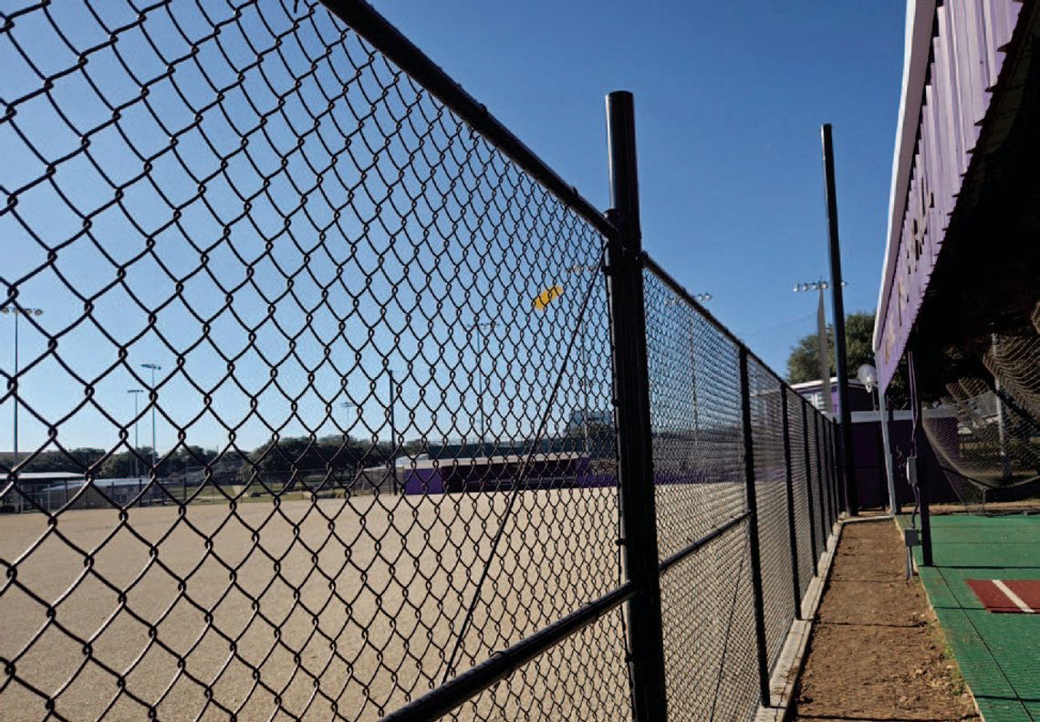 Crews doing the groundwork as softball field nears completion
