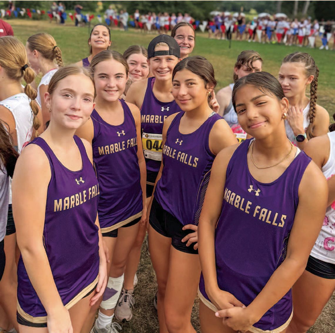 Cross country team finishes third at first meet