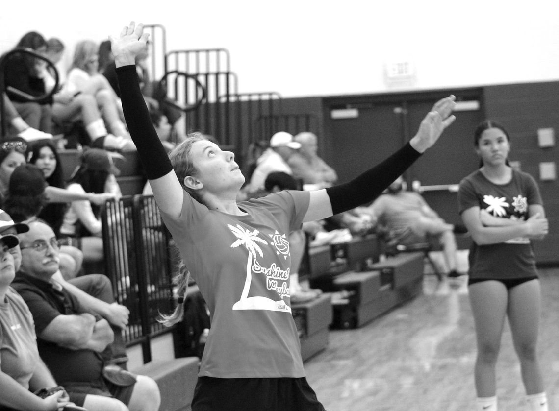 Reese Ramsey and her Faith Academy of Marble Falls volleyball teammates are putting in the work in the offseason for a memorable 2024 season. Photos by Jennifer Fierro/TexasChalkTalk.com
