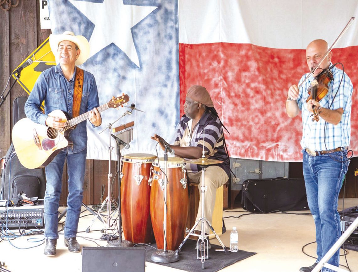 The music festival, co-hosted by john Arthur martinez (left), is a full-blown cultural experience that's free, fam - ily-friendly and filled with unforgettable performances. Contributed photo
