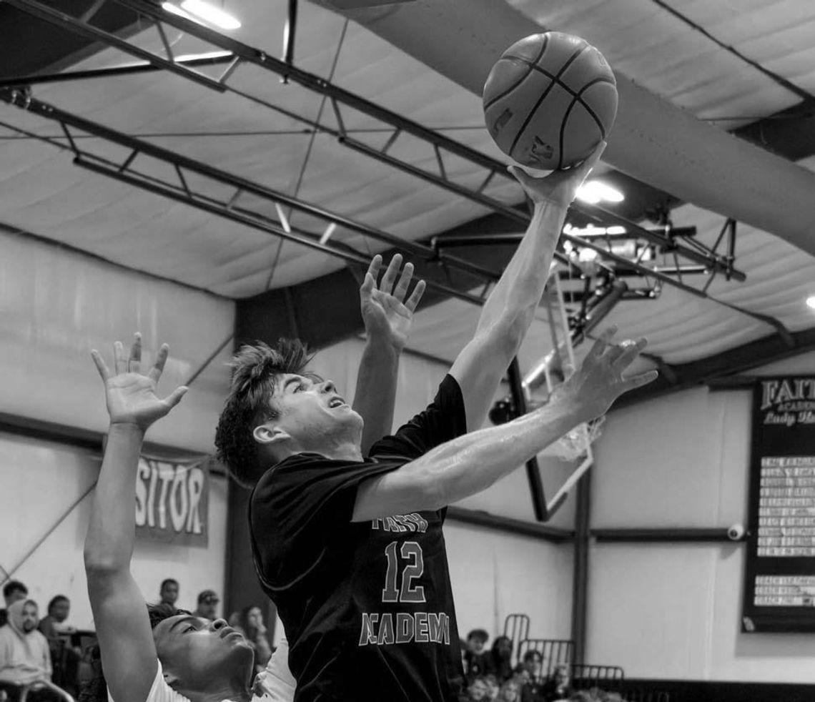 Faith Academy sophomore guard Will Slyker keeps showing people why he was on the all-state team last year. Contributed photos/Stennis Shotts