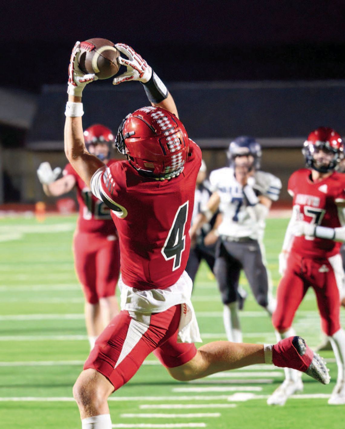 Flames football players receive all-district, all-state nods