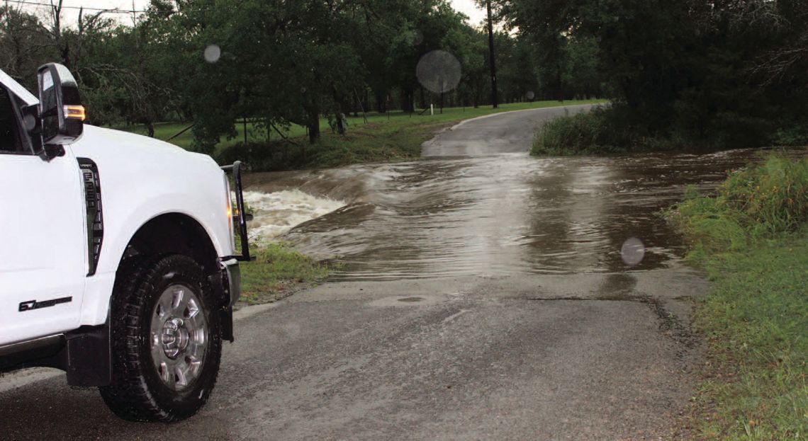 Flooded crossing prompts CR 340 swiftwater rescue