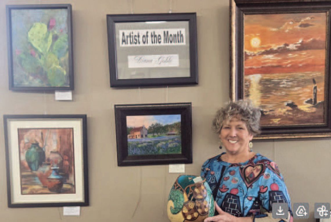 Gallerys spotlighted artist harnesses creative spirit